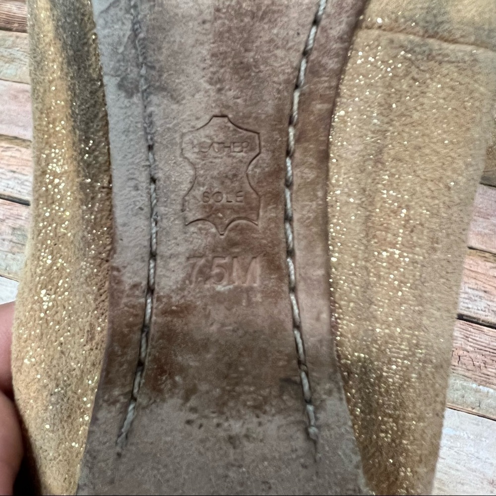 Tory Burch Brown Caroline Flats - Picture 8 of 8